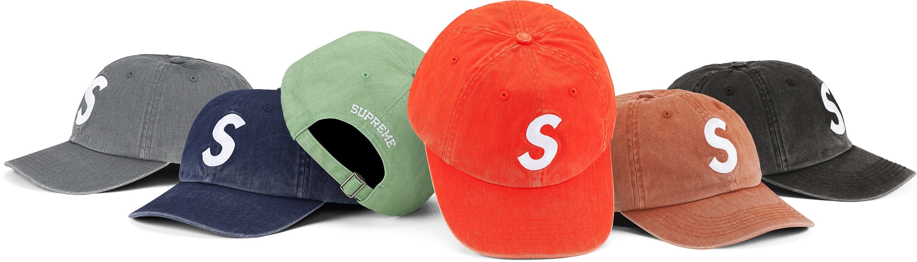 Pigment Print S Logo 6-Panel